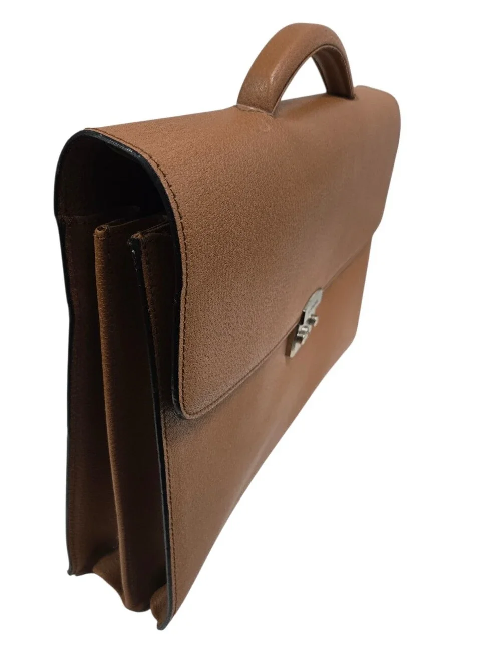 Lancel Made In ITALY Leather  Briefcase Excellent
